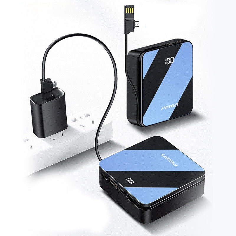 Charging treasure comes with cable mini